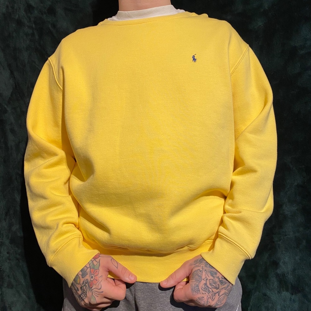 Vintage 80’s Polo Ralph Lauren Crewneck Yellow